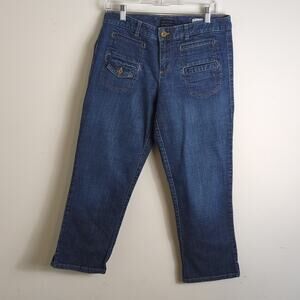 Tommy Hilfiger American Spirit Mid Rise Capri Jeans Women's 10